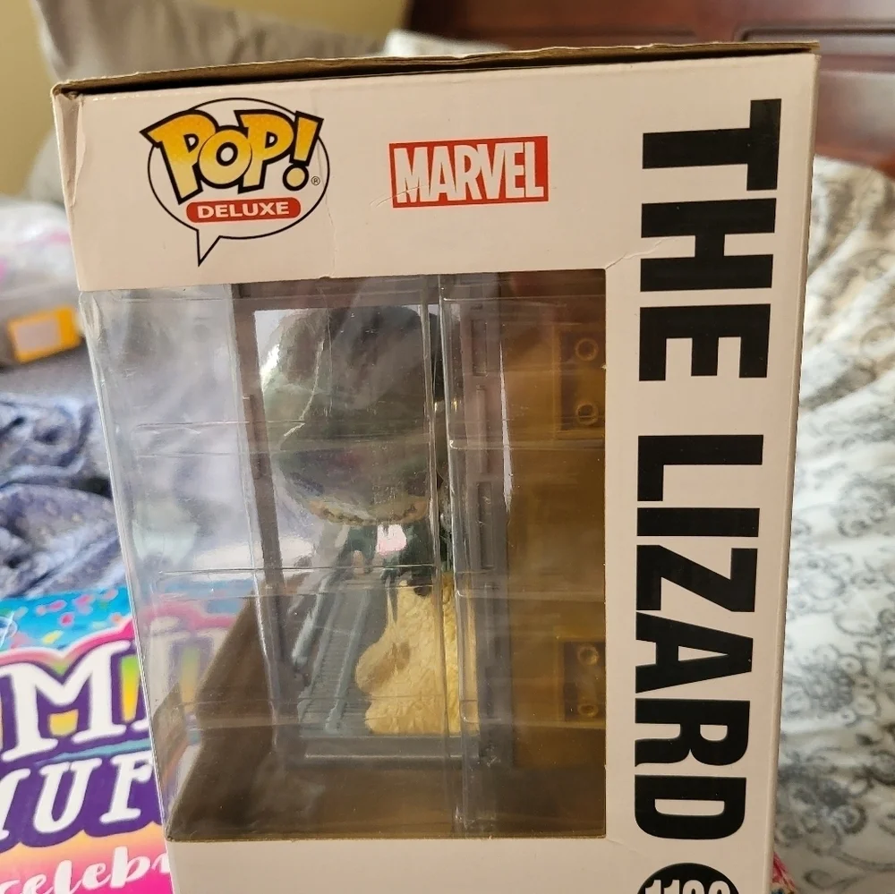 Funko Green and Yellow Reptile Collectible The Lizard #1180 New
